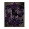 Stupell Industries Raven with Gothic Florals Framed Giclee, design by Lori Mosley
